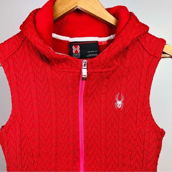Spyder Core Sweater Hooded Vest - Picture 2 of 7